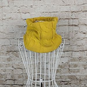 Scarf Yellow Infinity Neck